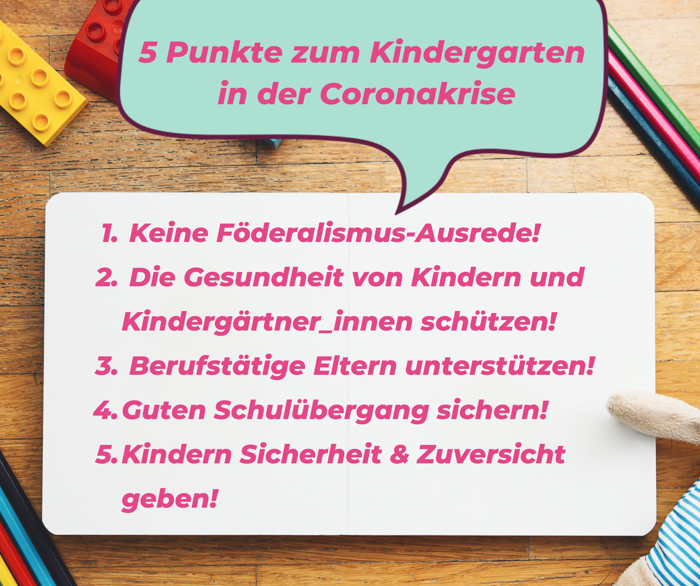 Das brauchen Kindergärten in der Coronakrise Blog Burgenland Schule und Kindergarten in der Krise: Elternbeiträge
